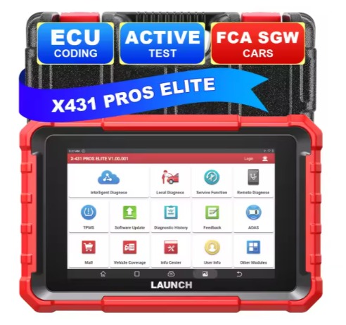 Professional Launch X431 Pros Elite OBD 2